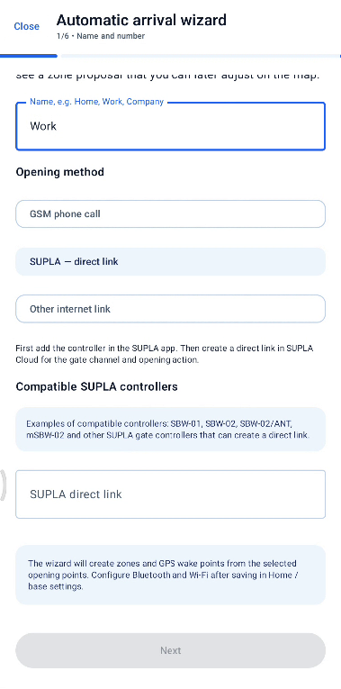 Screenshot: SUPLA — direct link